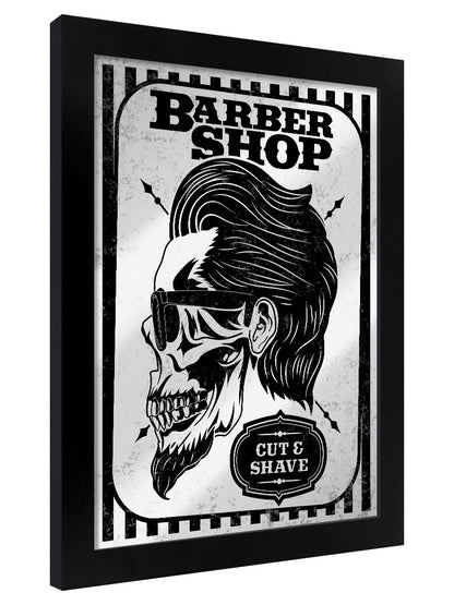 Framed Barber Shop