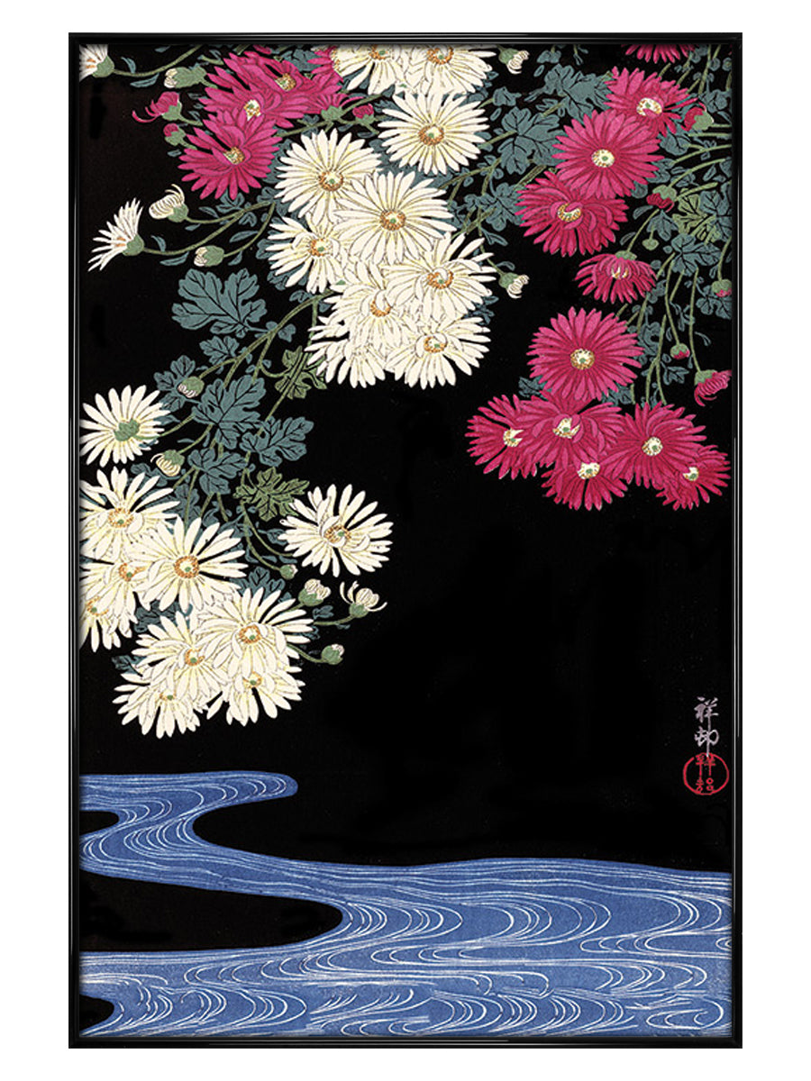Chrysanthemum and Running Water
