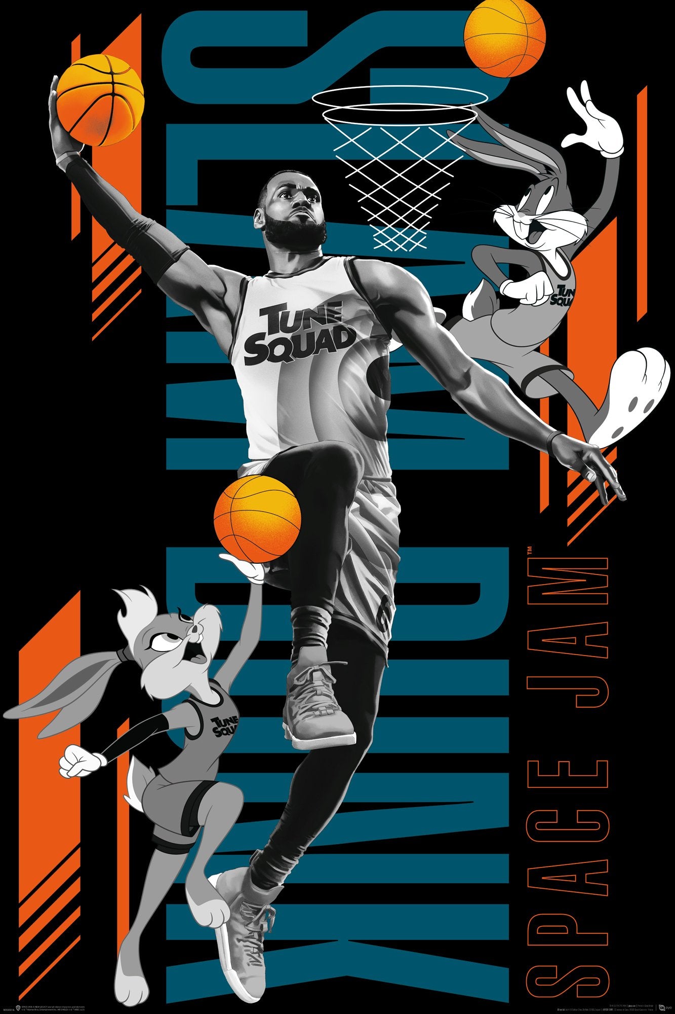 Slam Dunk, Space Jam Poster