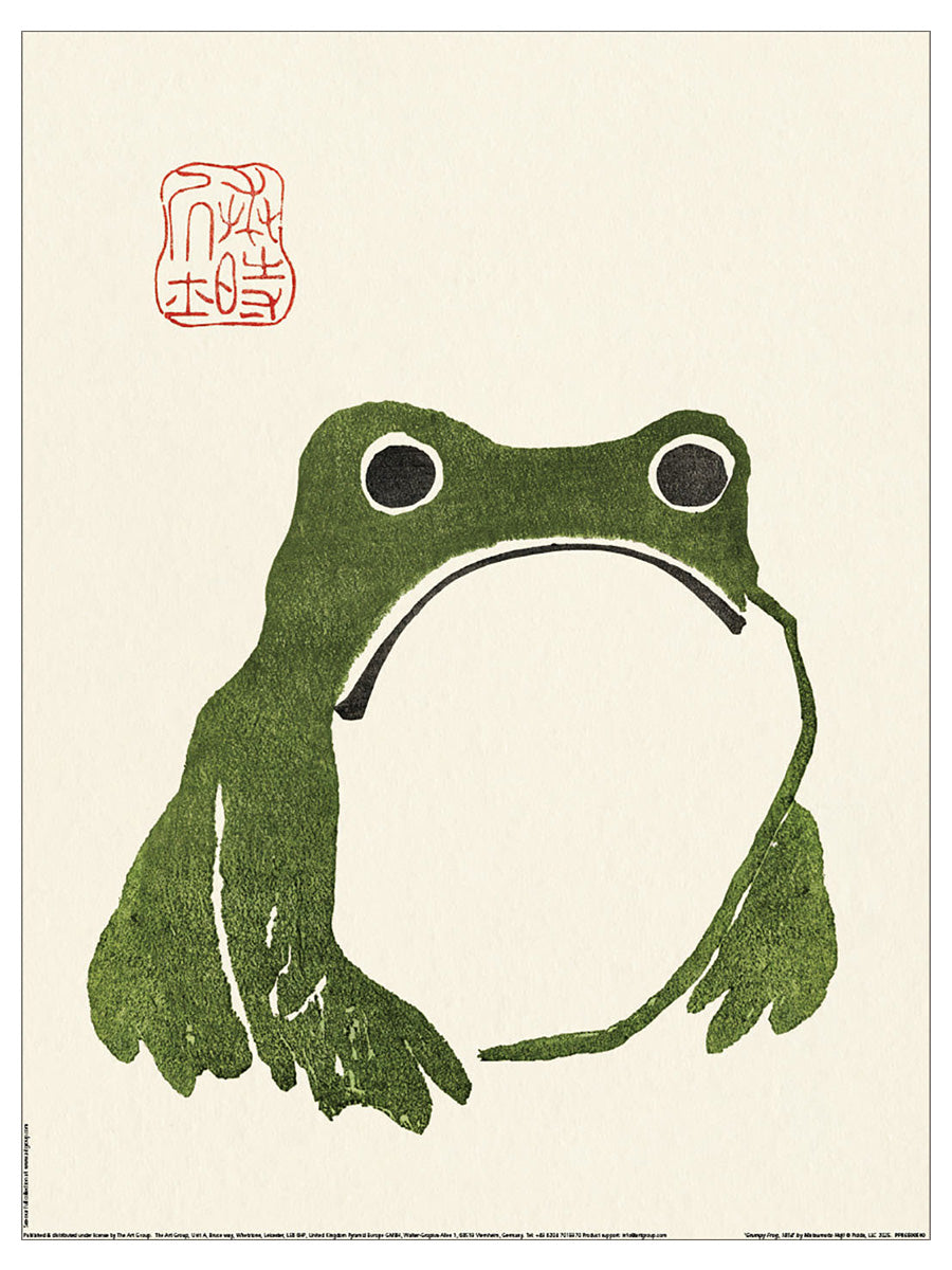 Grumpy Frog