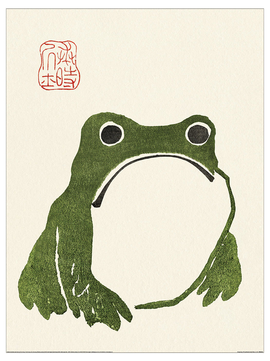 Frog Art Print 60x80cm