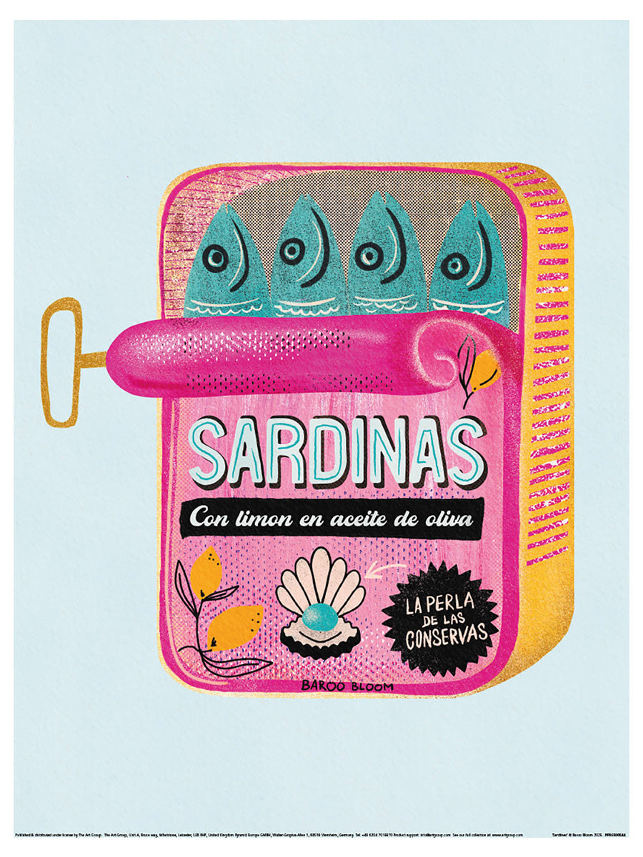 Sardines Art Print
