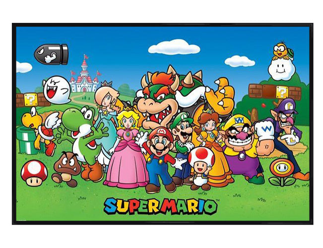 Super Mario Collage