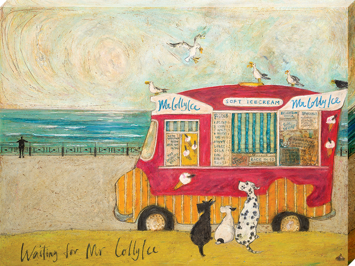 Waiting for Mr Lollyice