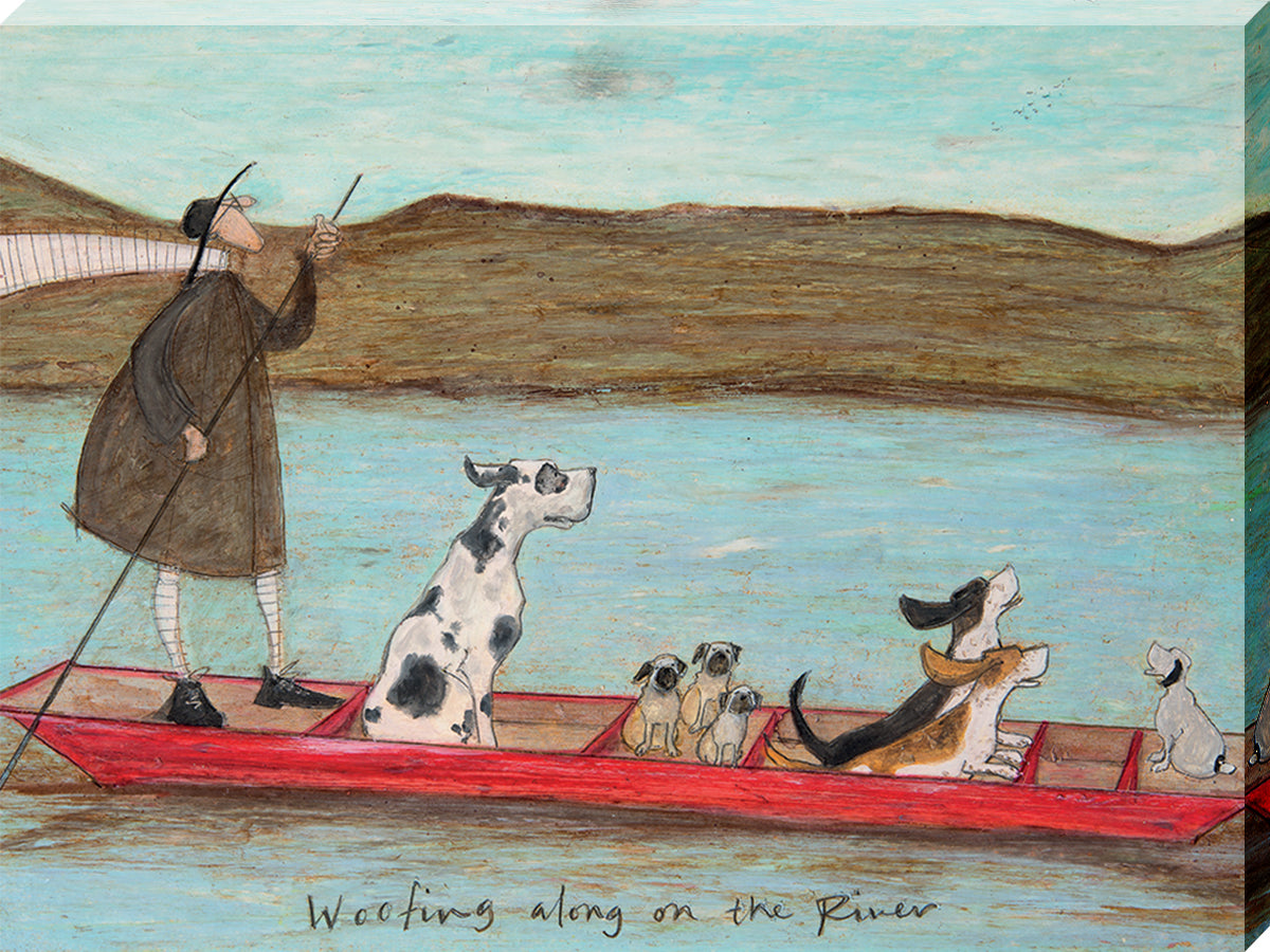 Woofing along on the River