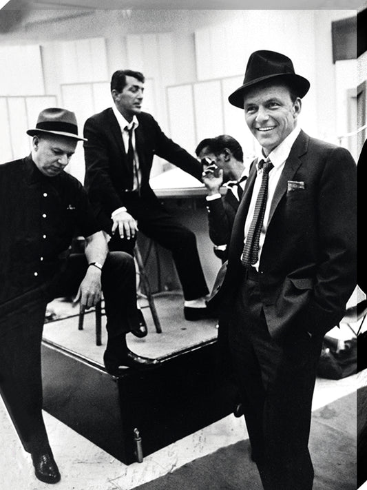 Dean Martin, Sammy Davis Jr. and Frank Sinatra