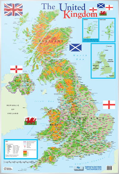 Map of The United Kingdom