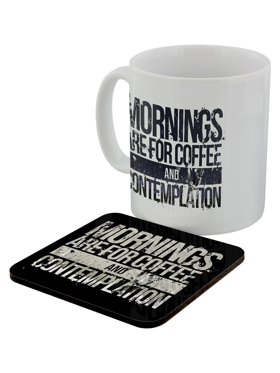 Morning Routine Mug Morning Routine, Coffee And Contemplation Mug Set