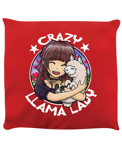 Crazy Llama Lady
