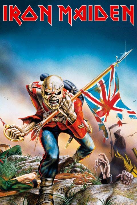 Iron Maiden Poster - The Trooper