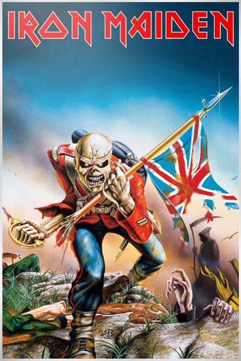 Iron Maiden Poster - The Trooper