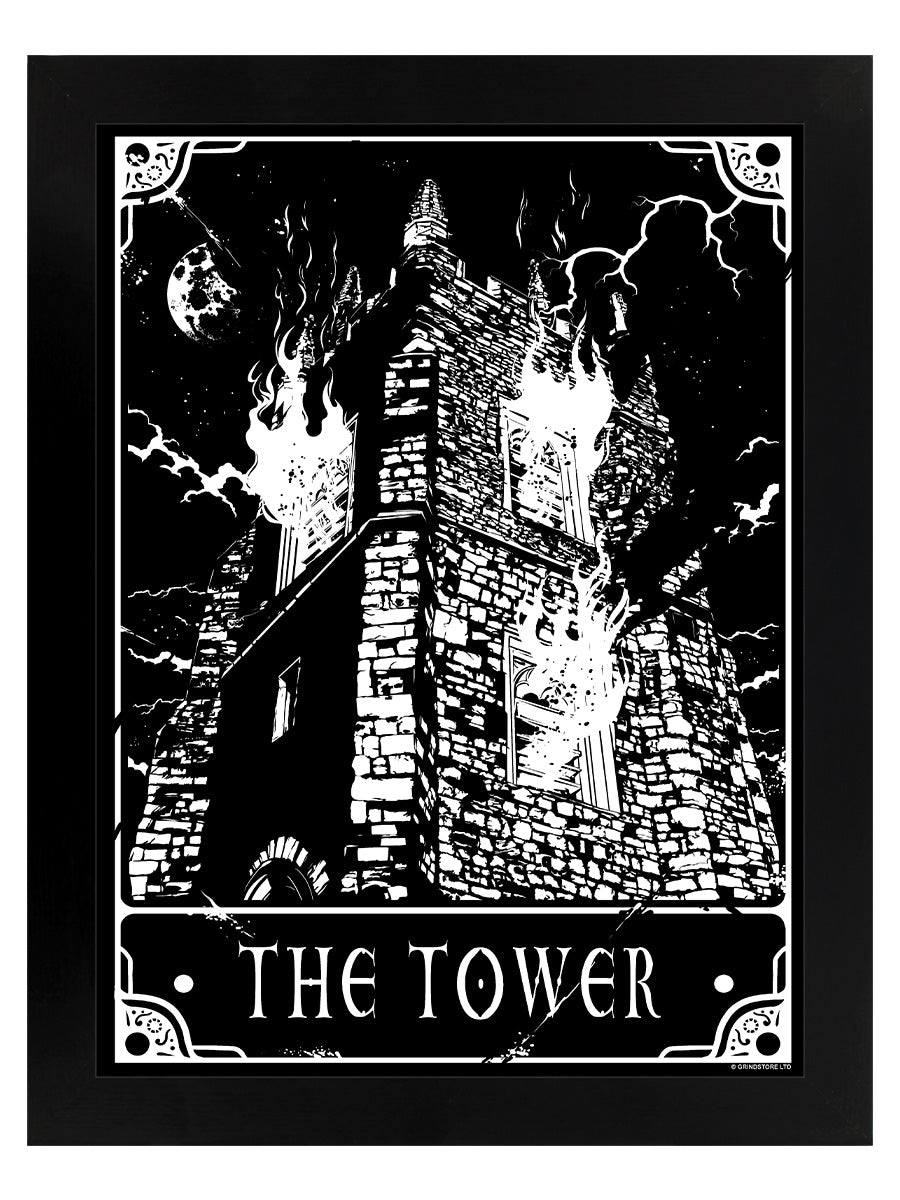 Black Wooden The Tower