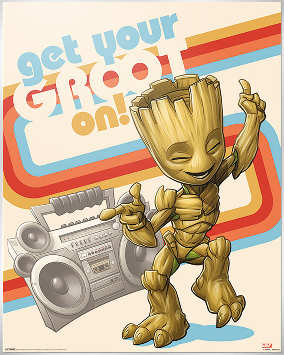Get Your Groot On, Guardians of the Galaxy Vol. 2 Mini Poster