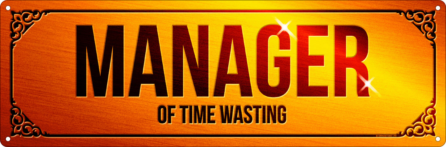 Manager Of Time Wasting