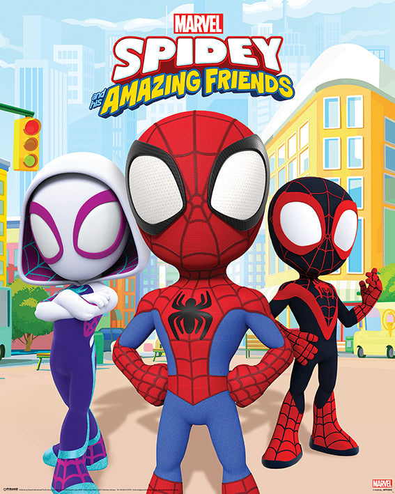 Power of 3, Spidey and His Amazing Friends Mini Poster