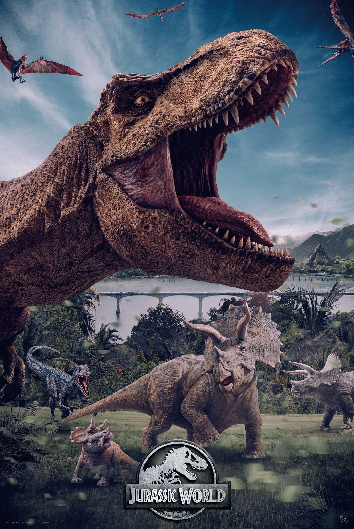 World, Jurassic World Poster