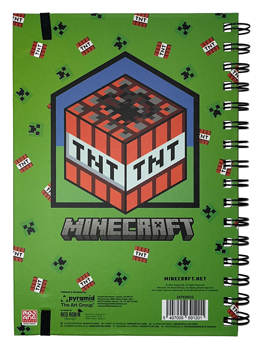 Steve, Minecraft Notebook