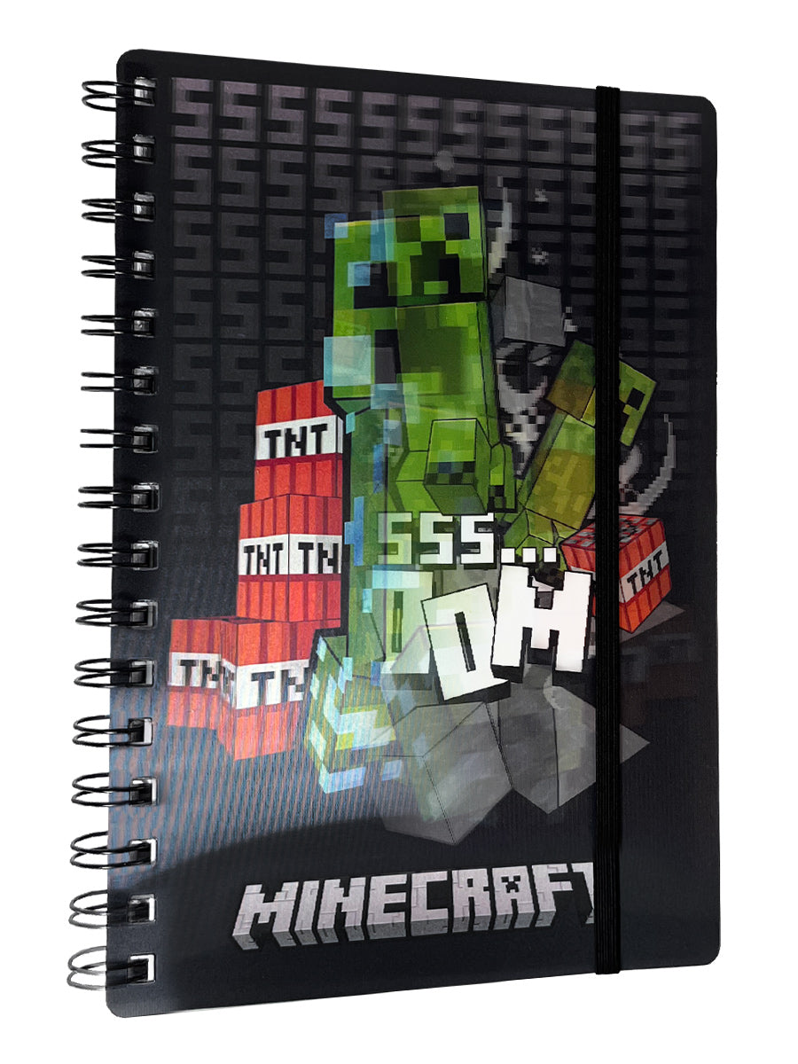 Creeper BOOM, Minecraft Notebook
