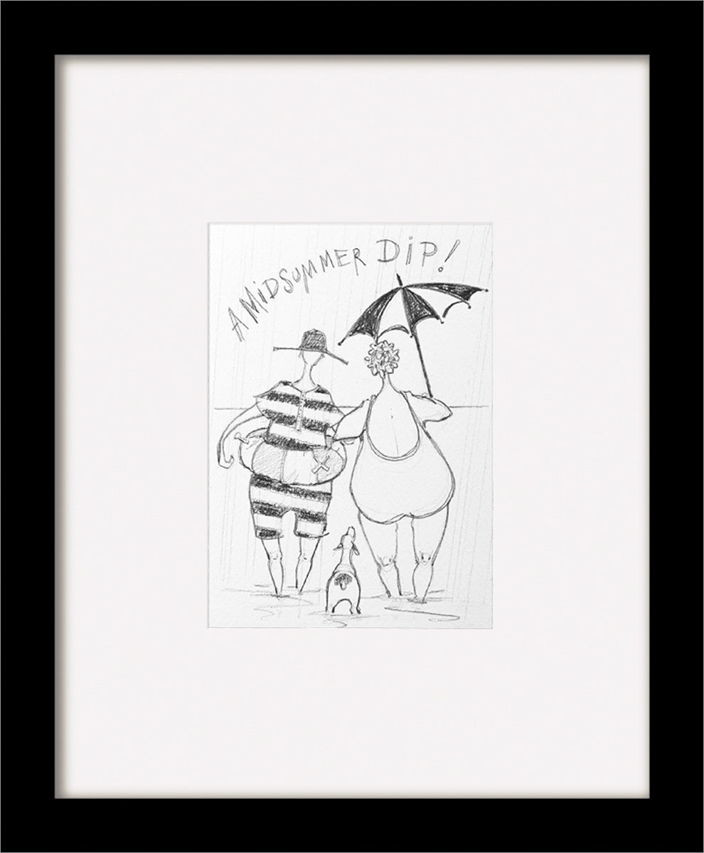 A Midsummer Dip Sketch