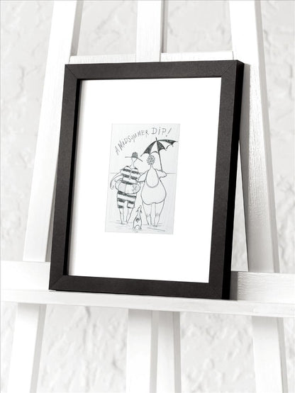 A Midsummer Dip Sketch