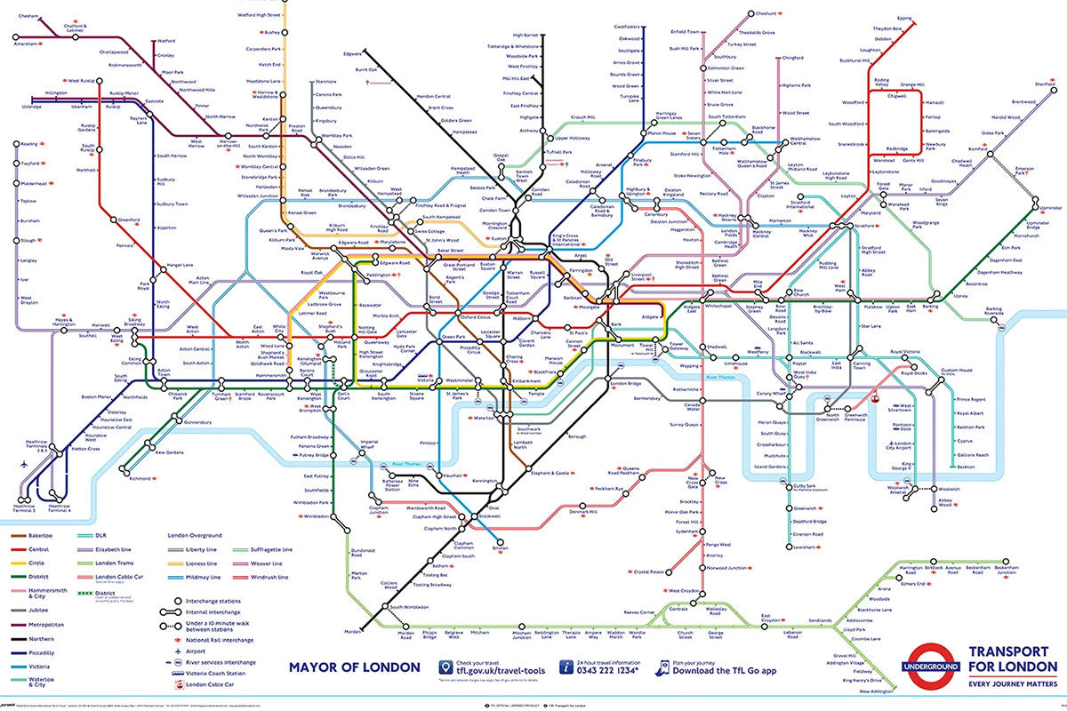 London Underground Map