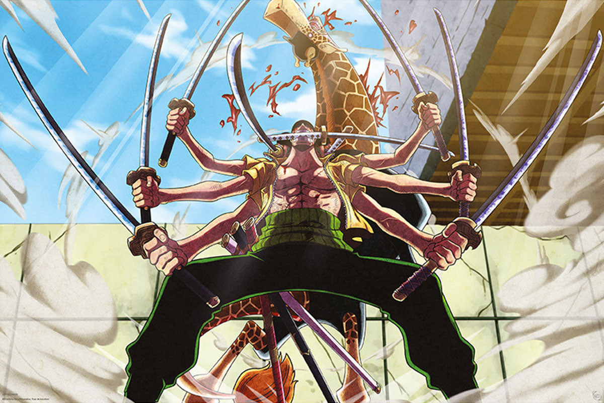 Zoro vs Kaku
