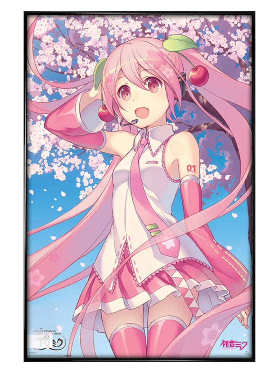 Black Gloss Framed Poster