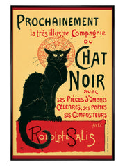 Tournee du Chat Noir (Turn of the Black Cat) Framed Poster