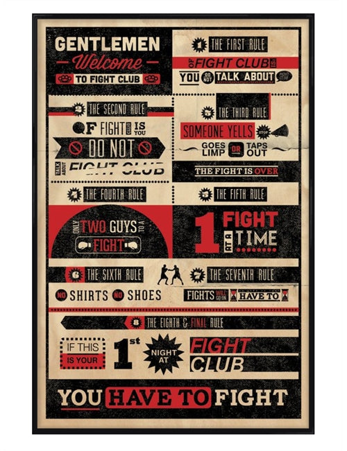 The First Rule of Fight Club...