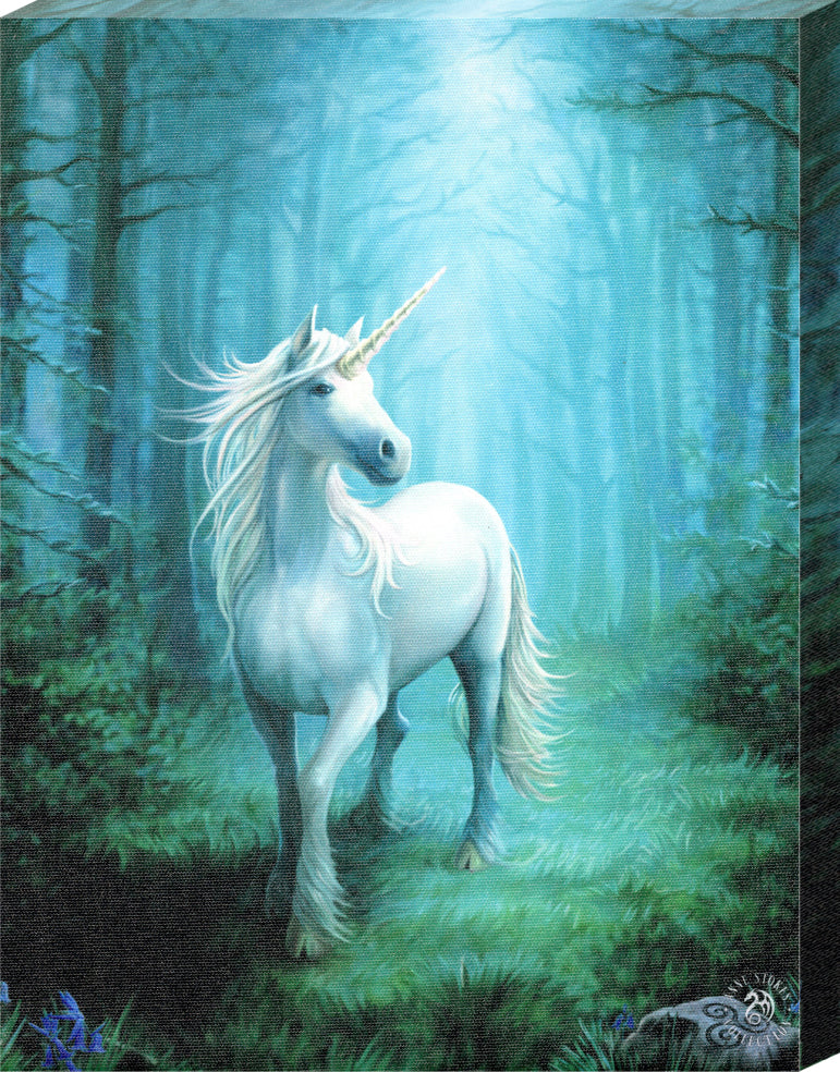 Forest Unicorn Canvas Print