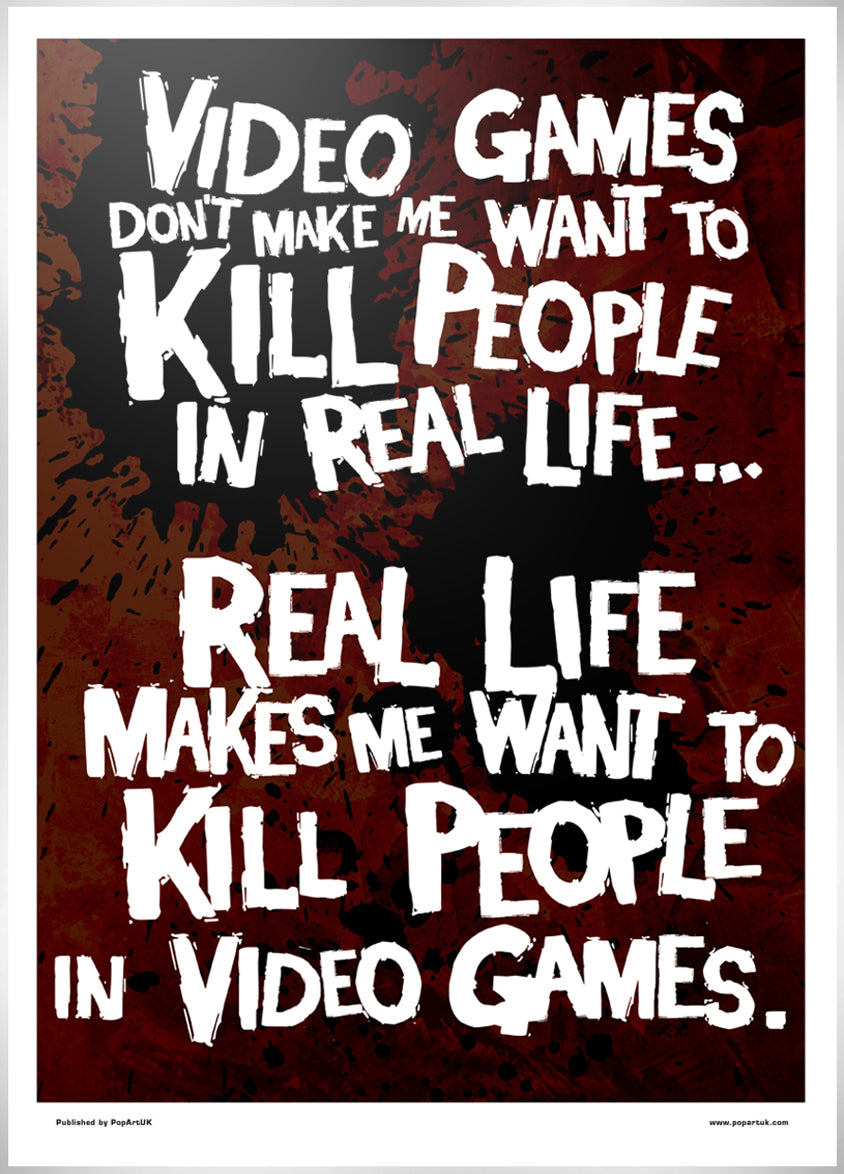 Kill People In Video Games