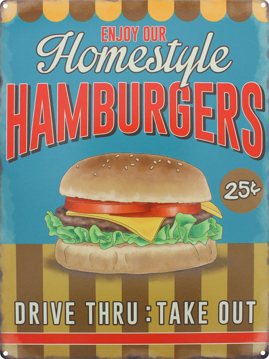 Homestyle Hamburgers