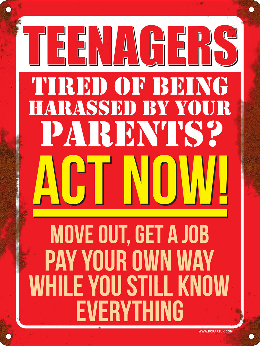 Teenagers Act Now!