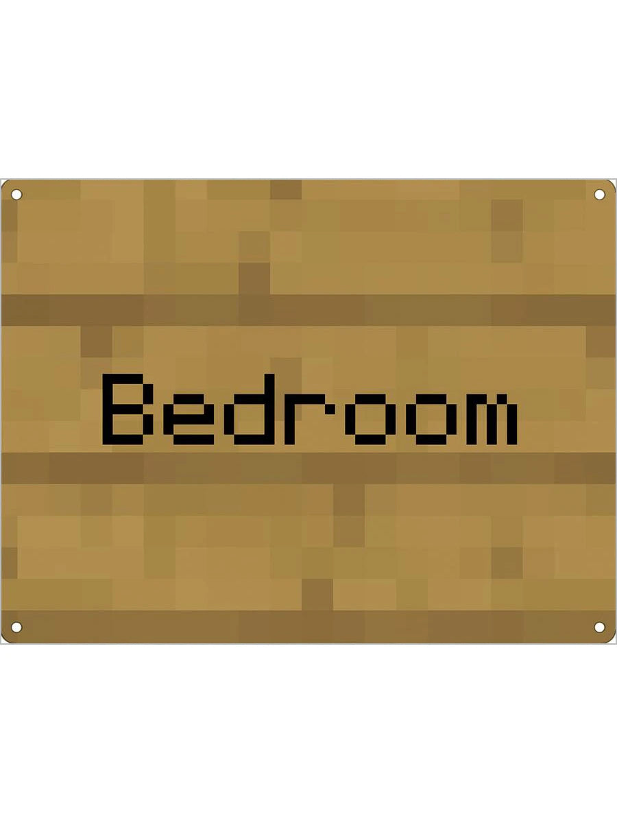 Bedroom Note, Gaming Mini Tin Sign