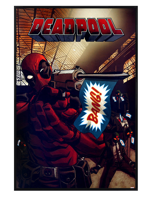Deadpool Framed Posters – Buy Online at PopArtUK