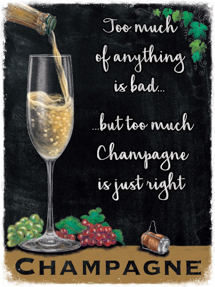 Champagne Is Just Right