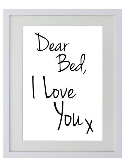 Dear Bed