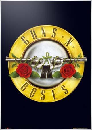 Guns 'N' Roses Logo Poster