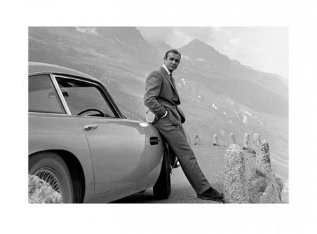 Bond and his Aston