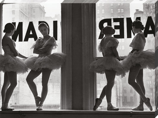 Ballet Dancers In Window