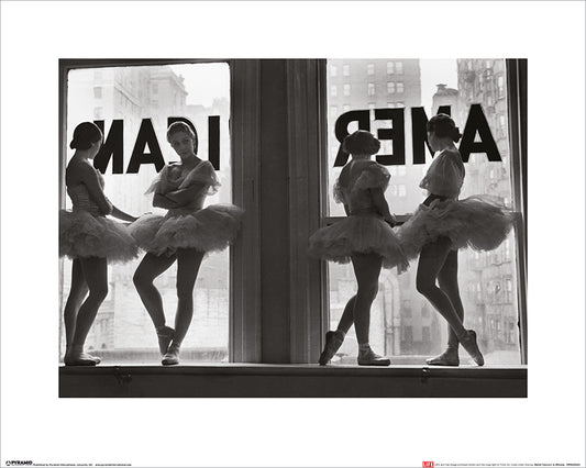 Ballet Dancers in Window